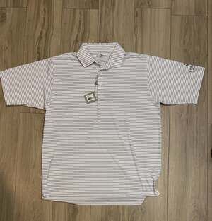 Bobby Jones Performance Stripe Golf Polo Shirt